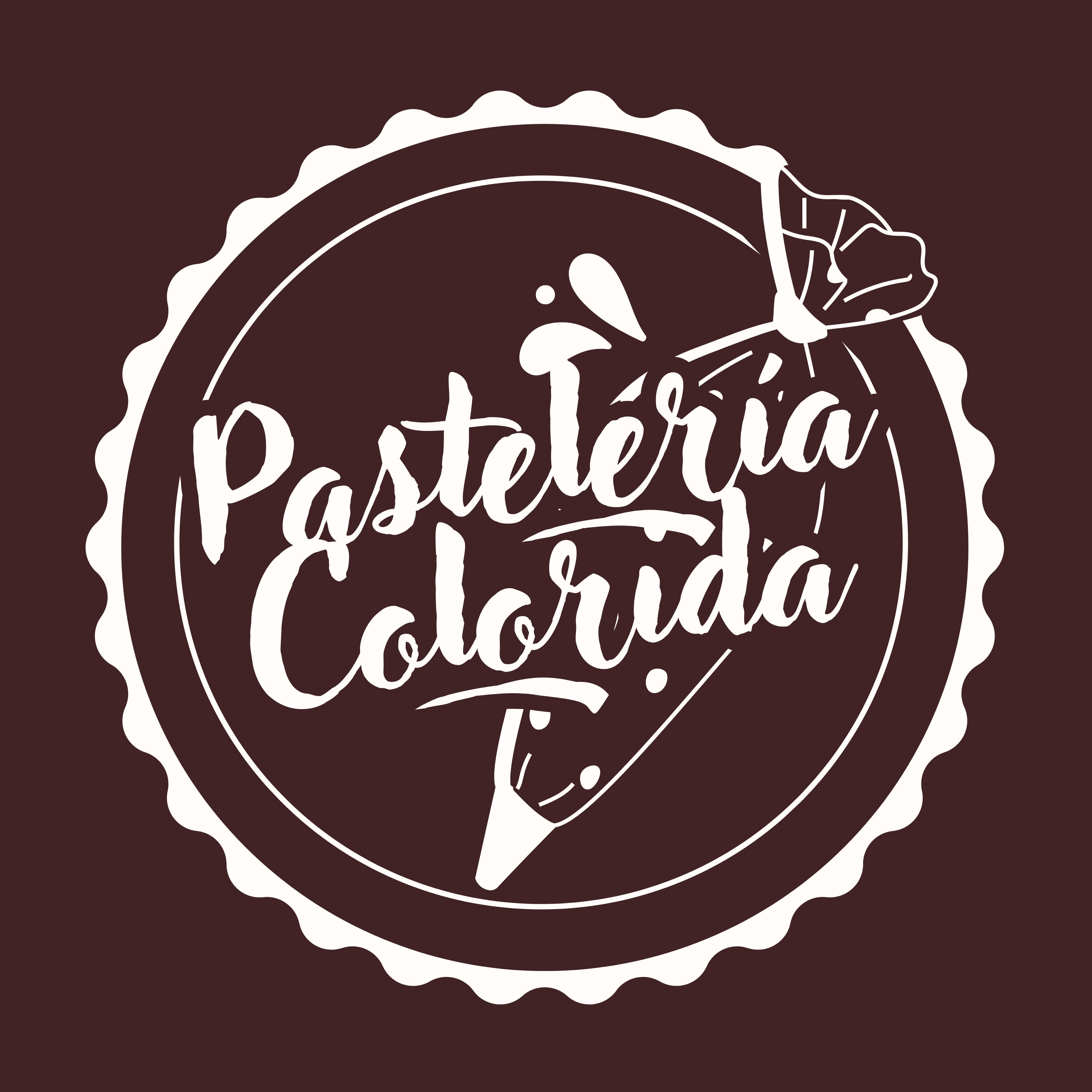 Pastelería Colorida Logo
